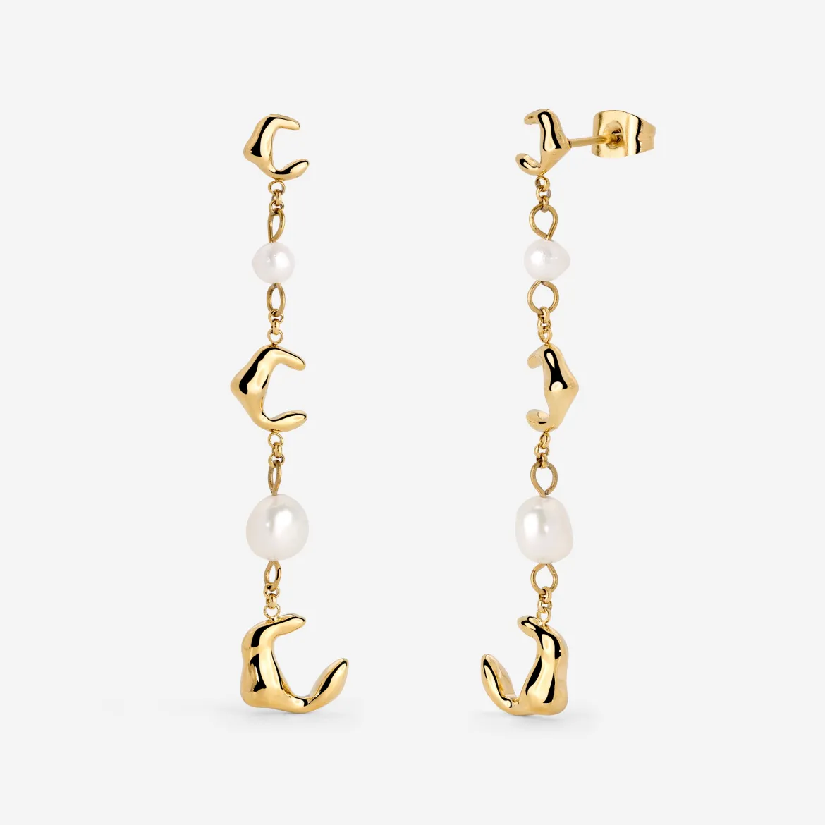 Abundant Anna Earrings Gold