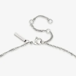 Aries Bubble Necklace Silber