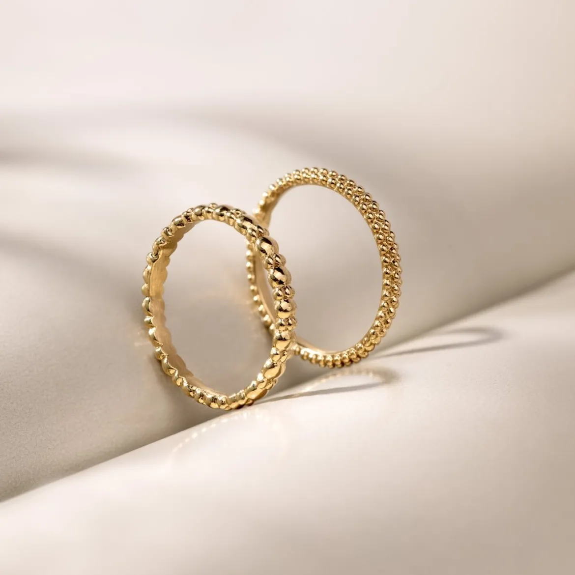 Bead it Ring Silber