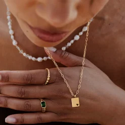 Beady Ring Gold
