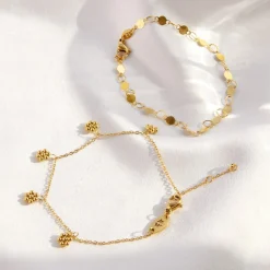 Blooming Anklet Gold