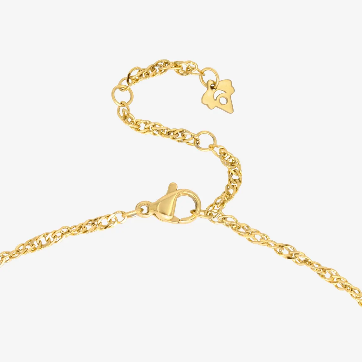 Blue Breeze Necklace Gold