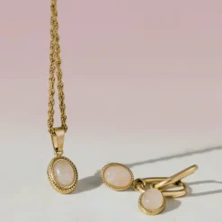 Blush Quartz Bundle Gold