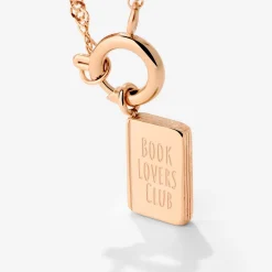 Book Lovers Club Singapore Chain Necklace Set Roségold
