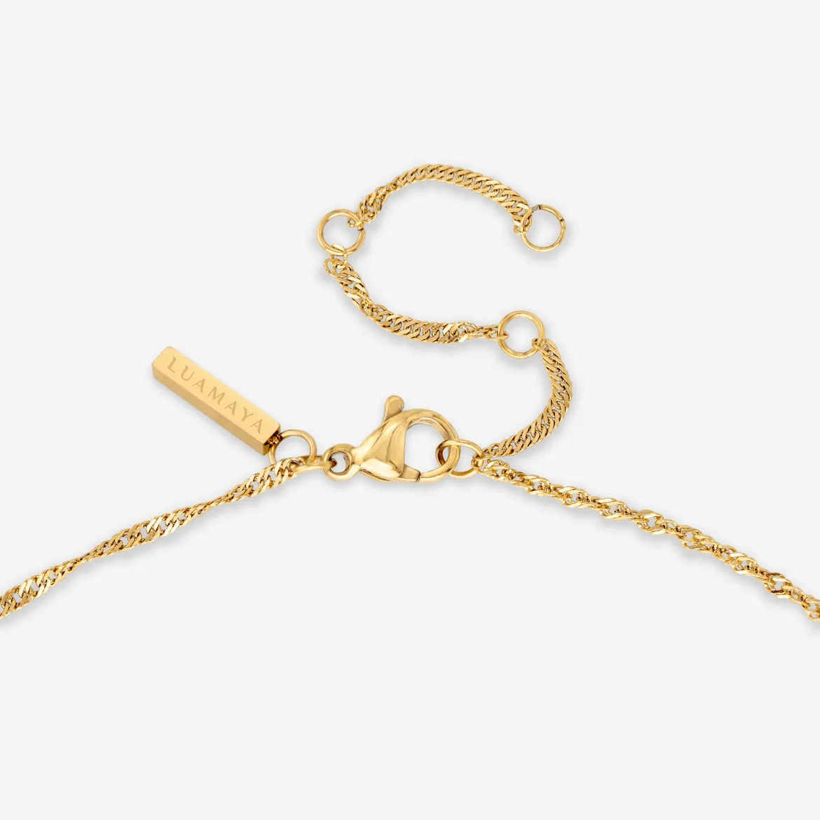 Bouquet Coin Necklace Gold