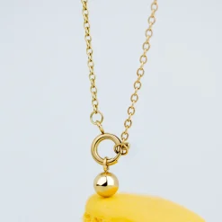 Bubbly Classic Chain Necklace Set Gold