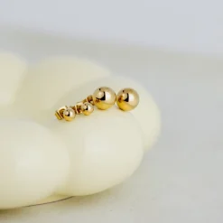 Bubbly Stud Bundle Gold