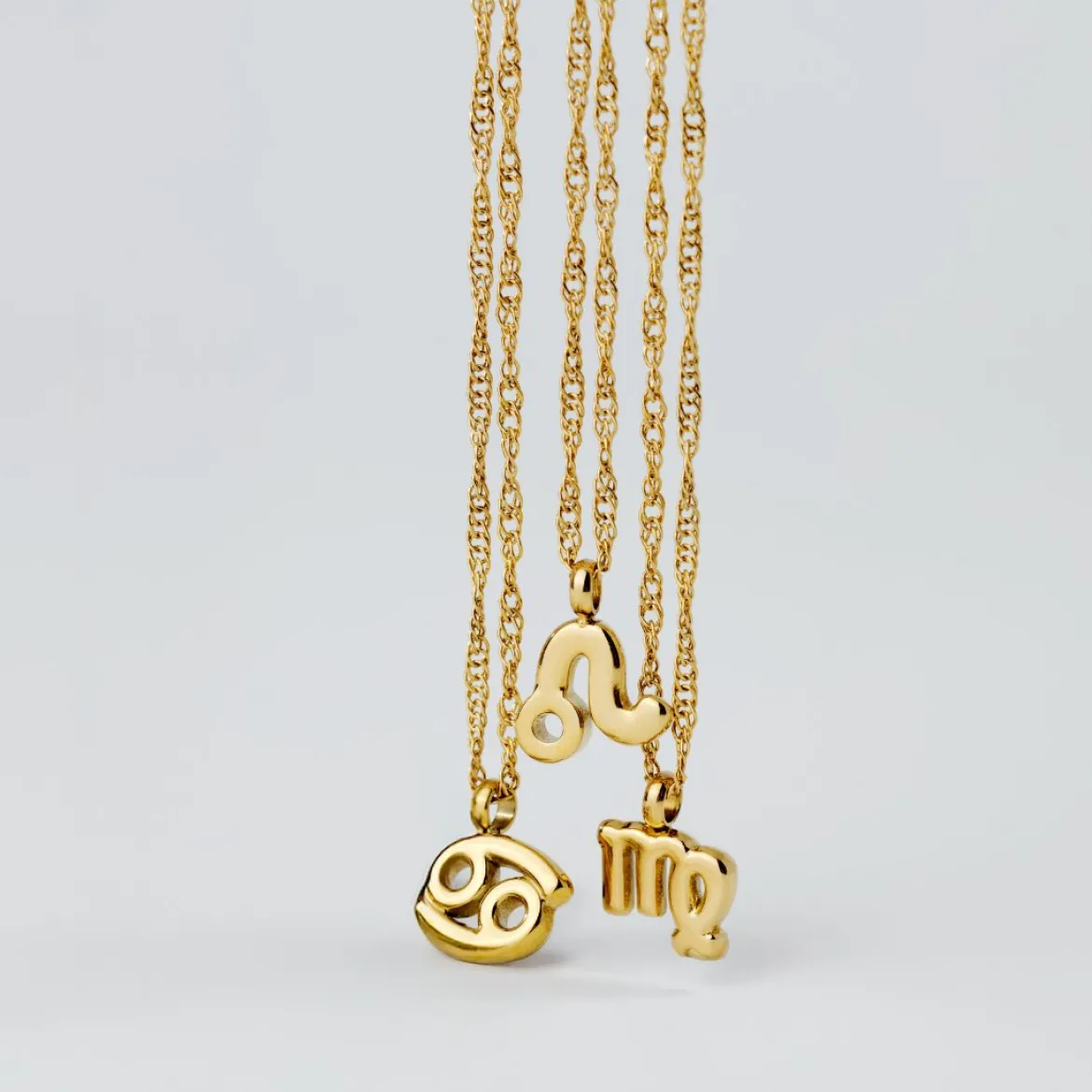 Cancer Bubble Necklace Roségold
