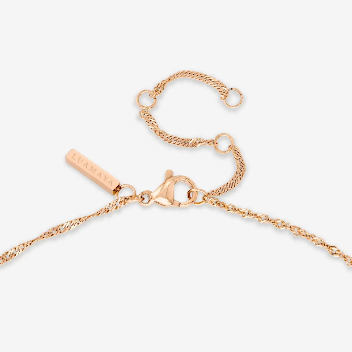 Cancer Bubble Necklace Roségold