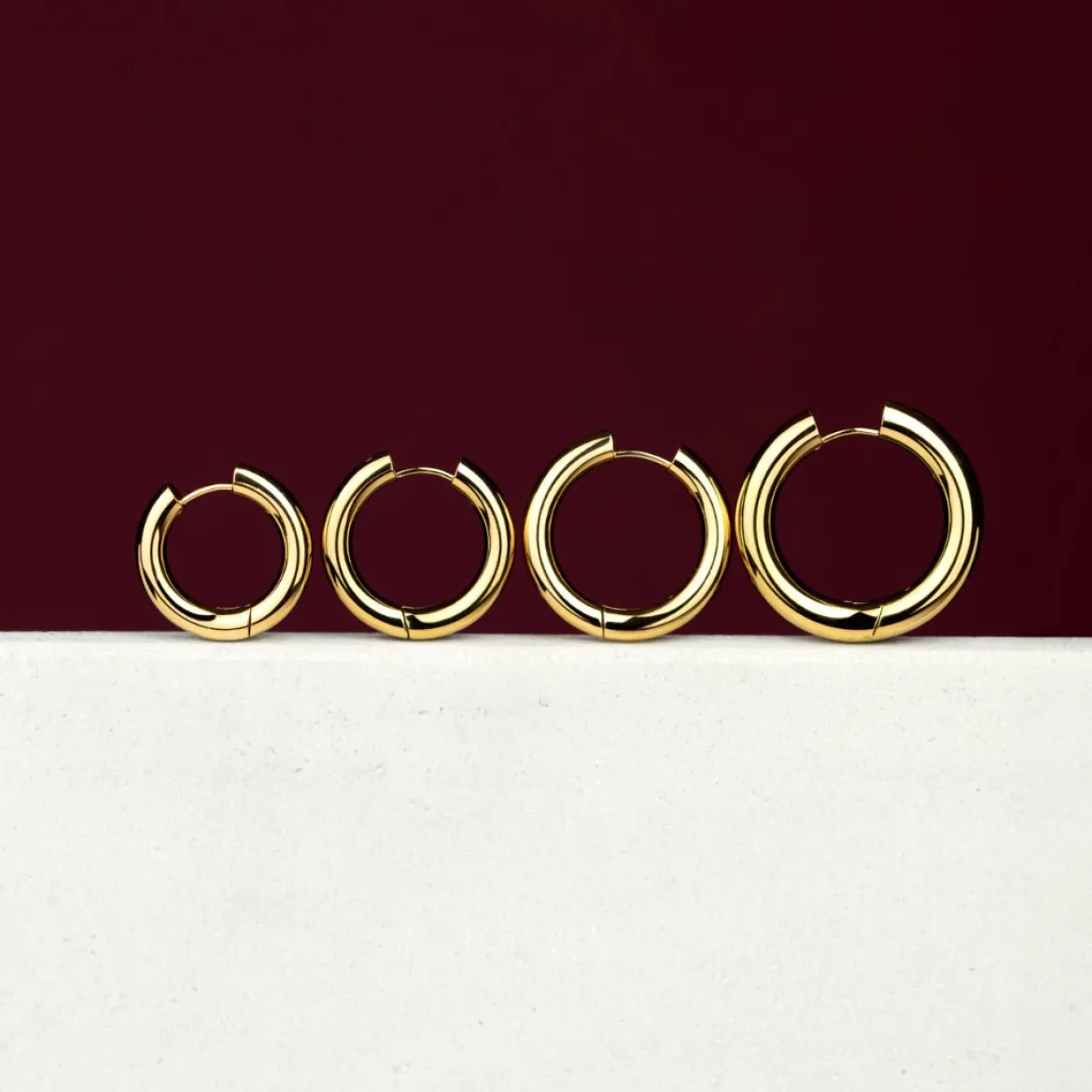 Chunky Hoop Set Large