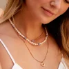 Coastal Charm Necklace Roségold
