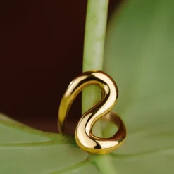 Coiled Ring Roségold