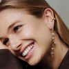 Colorful Conny Ear Cuff Gold