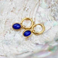 Deep Sea Hoop Set Small Roségold