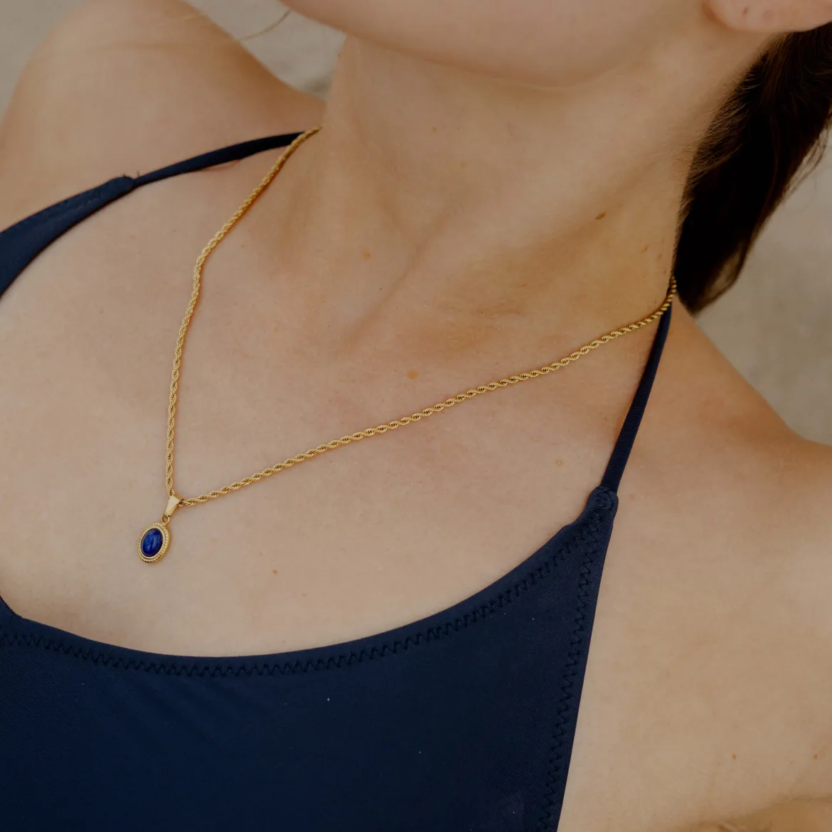 Deep Sea Necklace Gold
