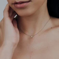 Dream Pearl Choker Silber