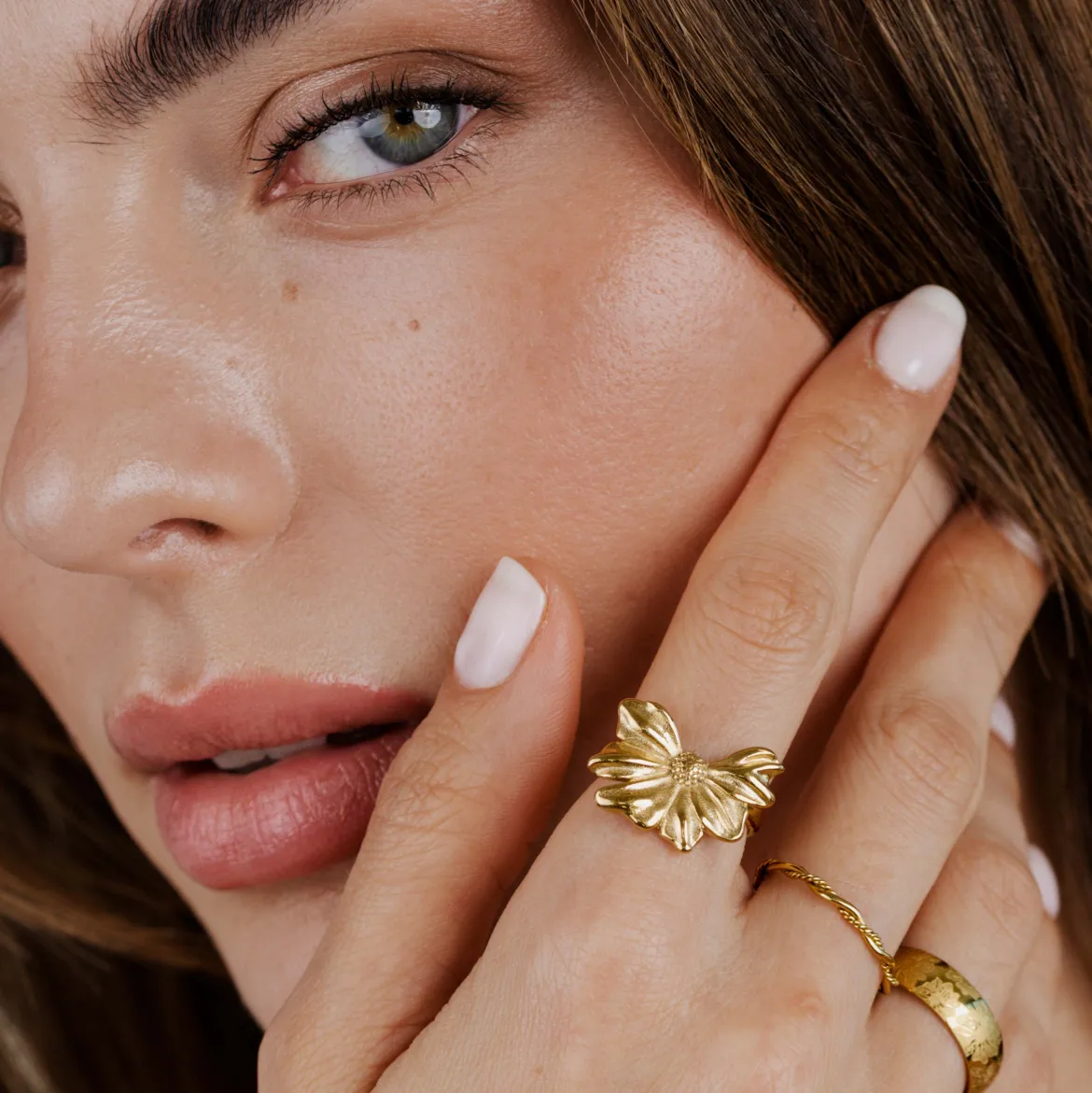 Eternal Bloom Ring Gold