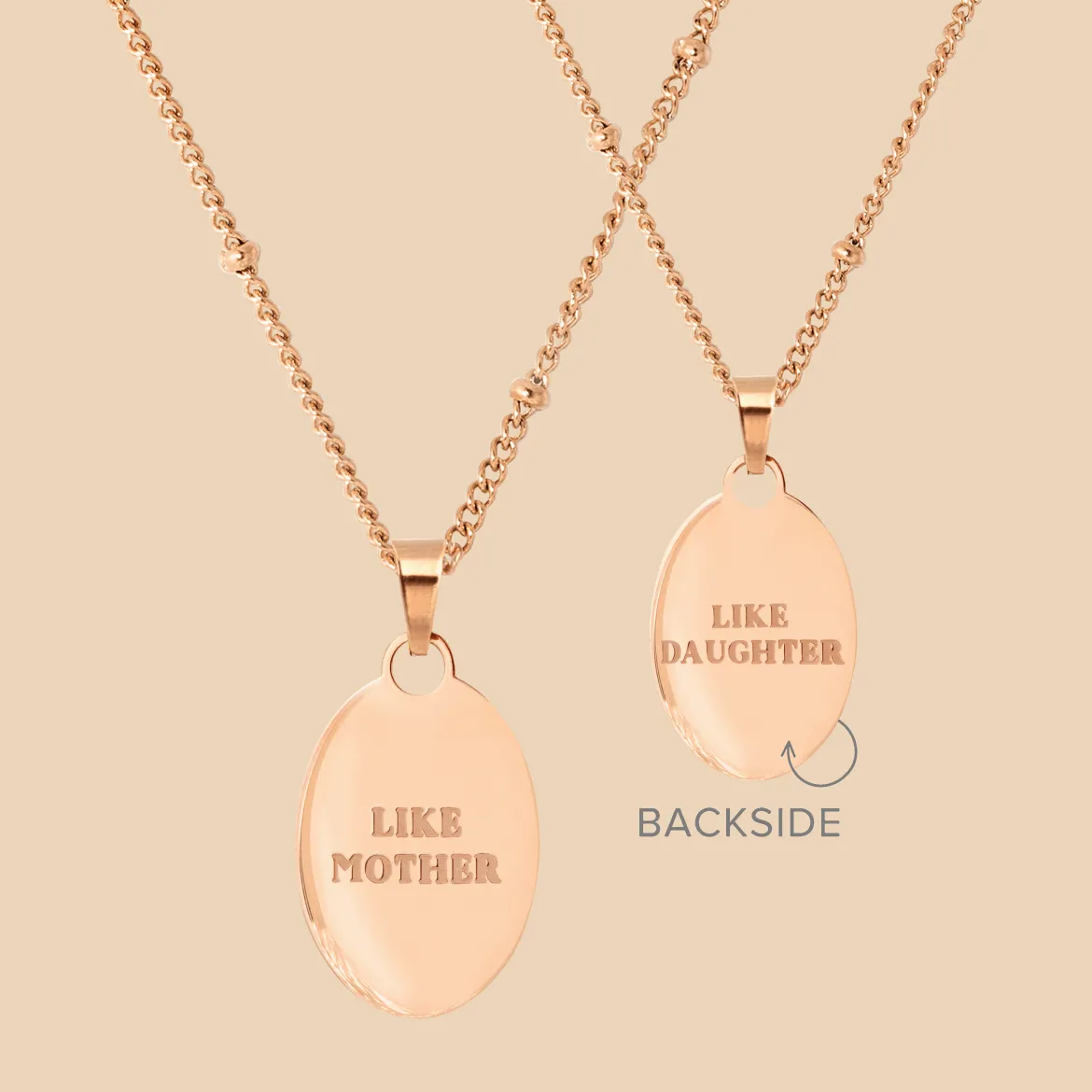 Eternal Bond Necklace Roségold