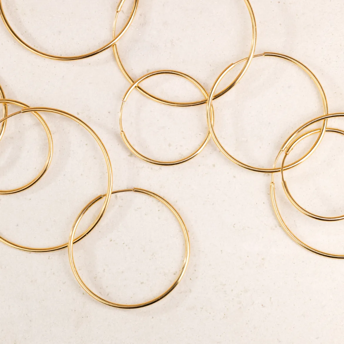 Extra Maxi Hoops Roségold