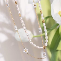 Flourish Necklace Gold