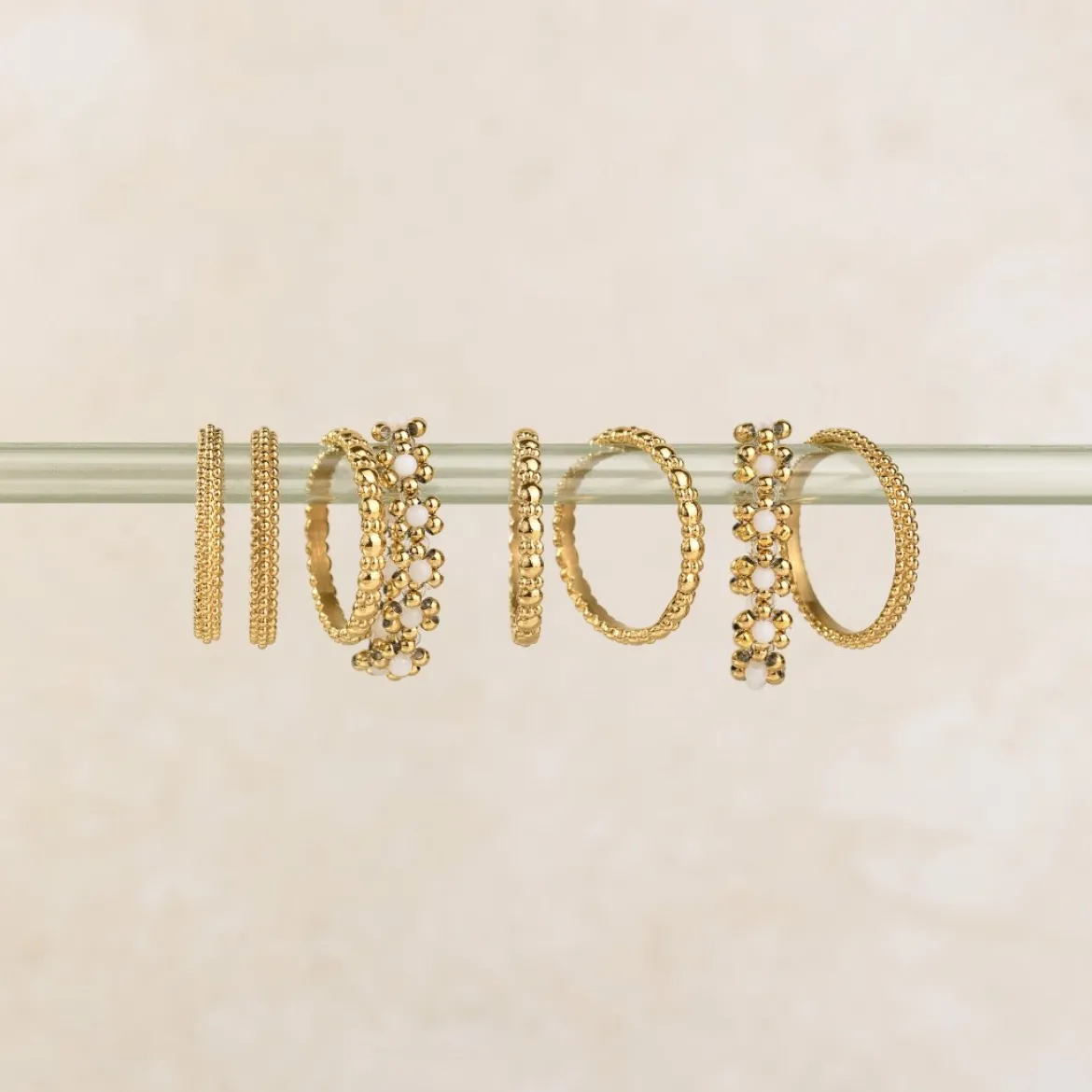 Flowery Ring Gold