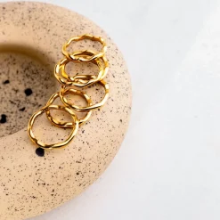 Flowing Ring Roségold