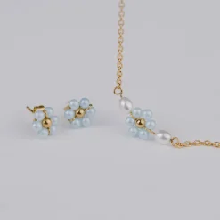Forever Blue Daisy Bundle Roségold