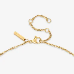 Gemini Bubble Necklace Gold