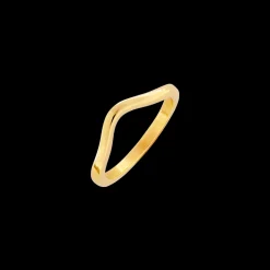 Gentle Curve Ring Gold