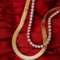 Glitz 'n' Glam Necklace Silber
