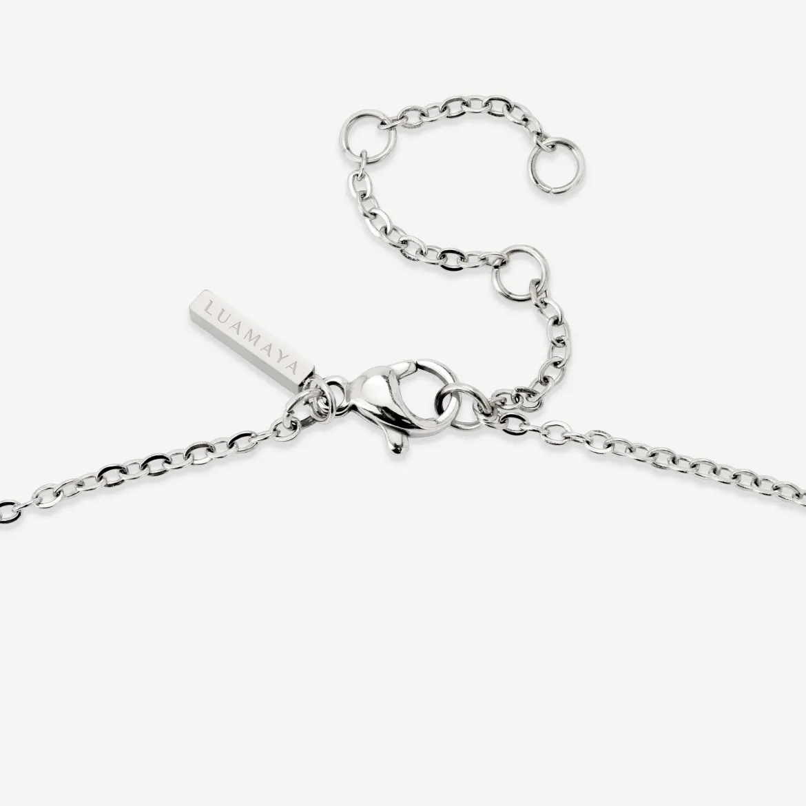 Golden Bean Necklace Silber