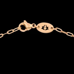 Heart Ace Necklace Roségold