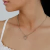 Heart of Gold Necklace Silber