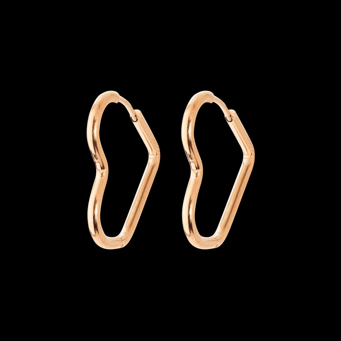 Heartily Hoops Small Roségold