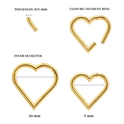 Heartily Piercing Silber