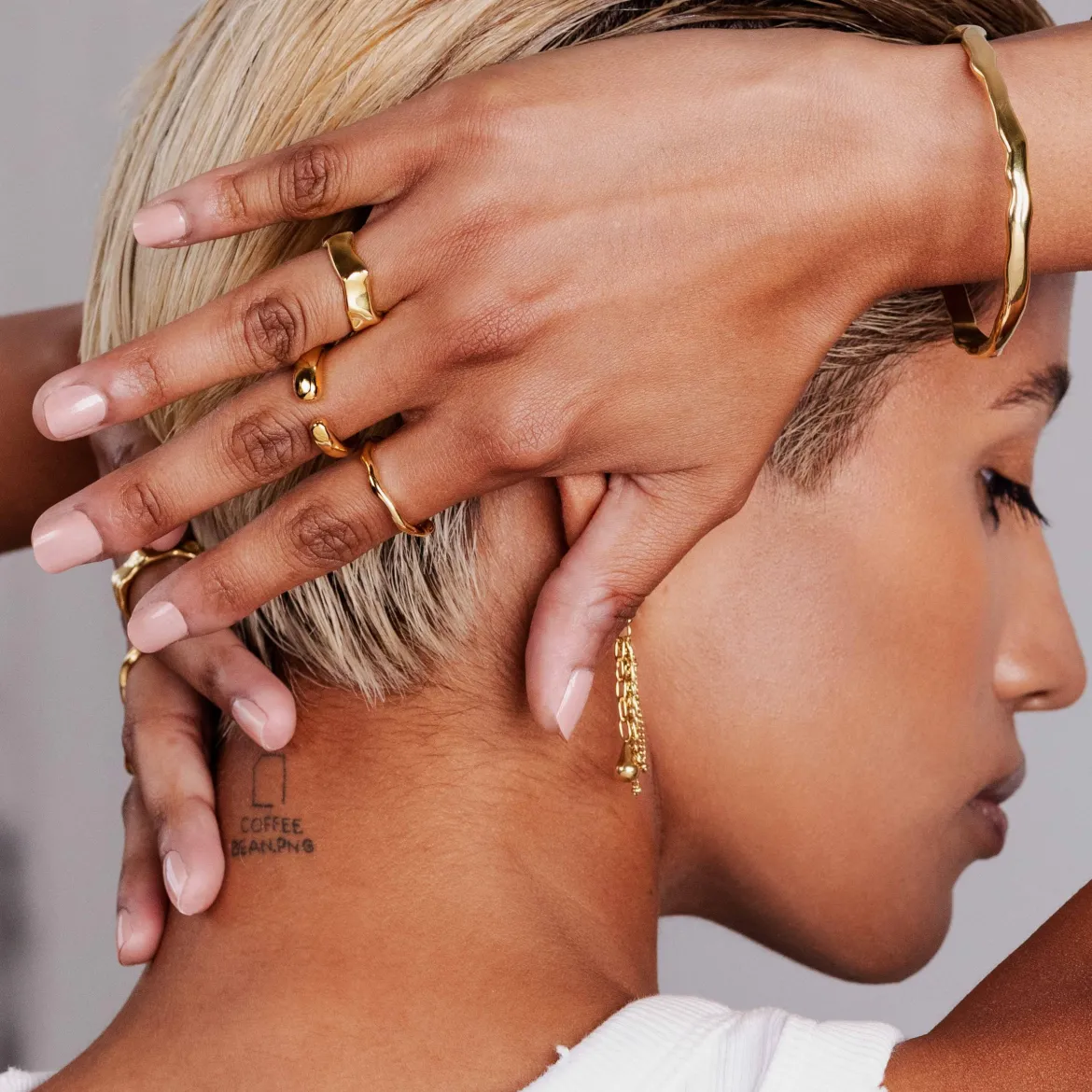 Huggie Ring Gold