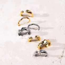 Huggie Ring Roségold