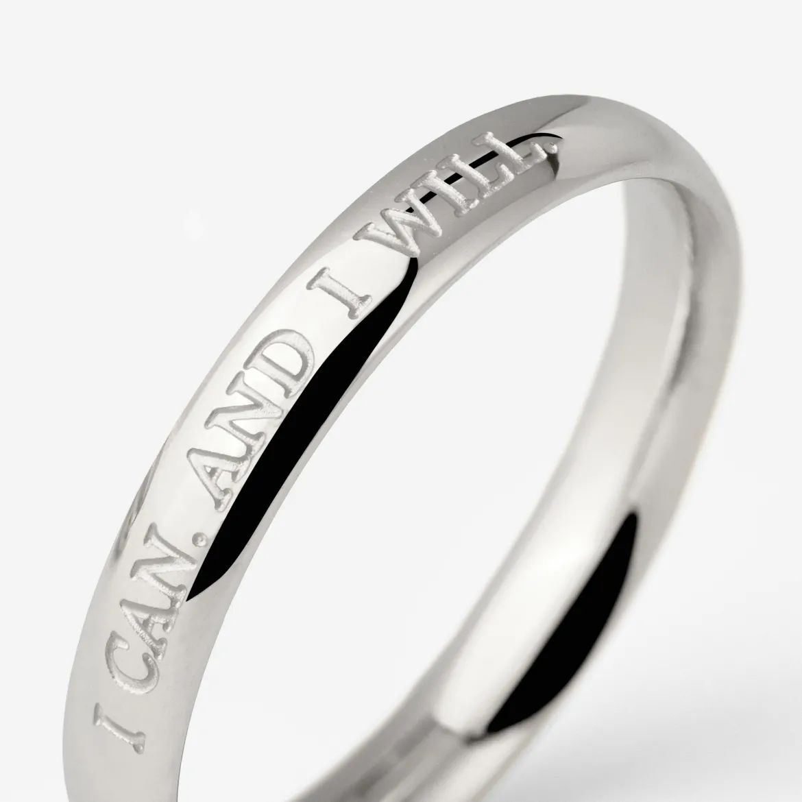 I can. And I will Ring Silber