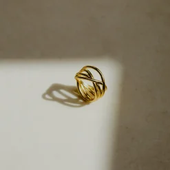 Intertwined Ring Roségold