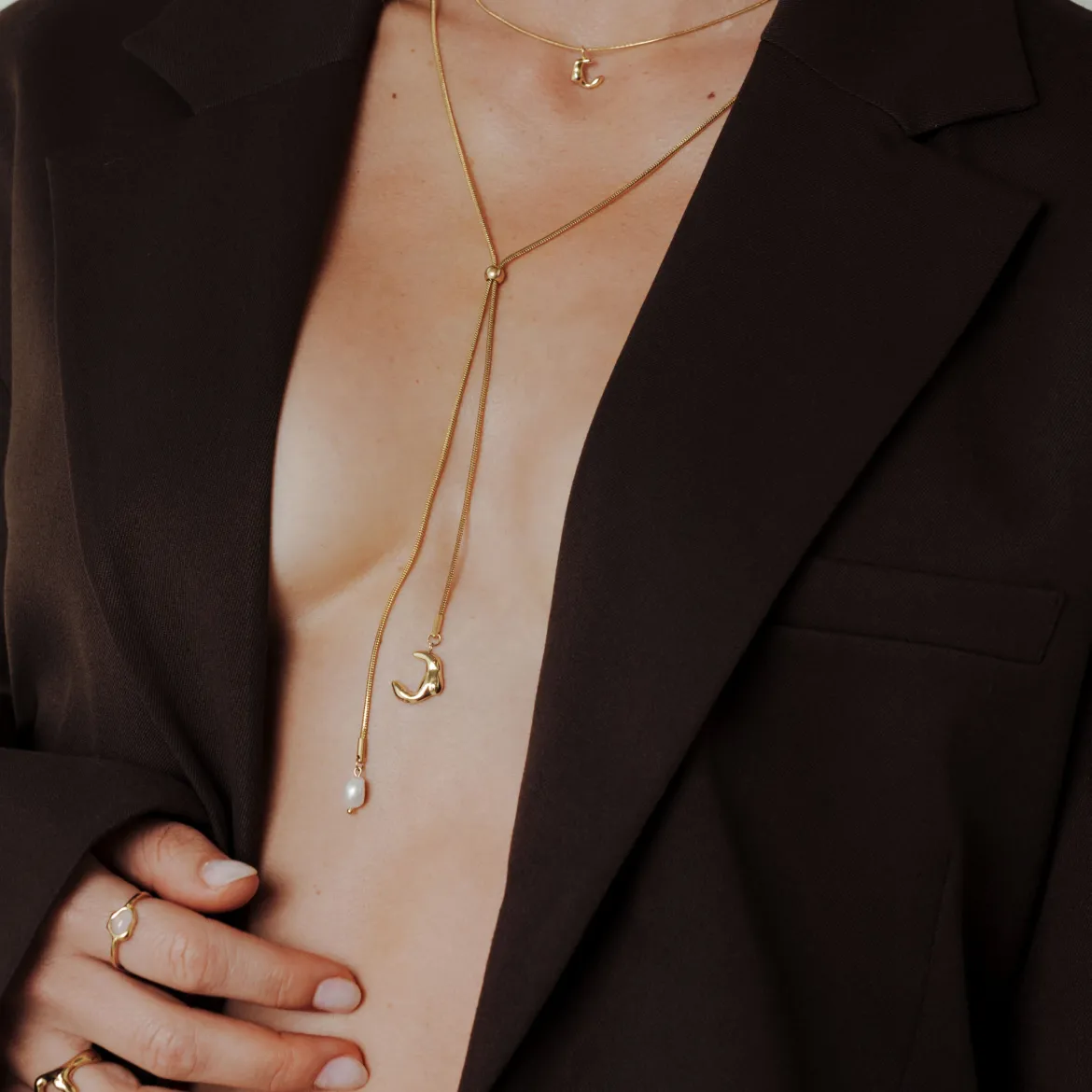 Joyful Jule Y-Necklace Gold