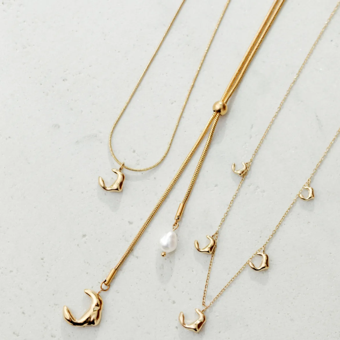 Joyful Jule Y-Necklace Roségold