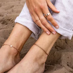 Juana Anklet Roségold