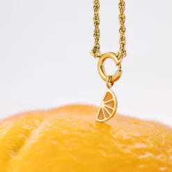 Juicy Rope Chain Necklace Set Gold