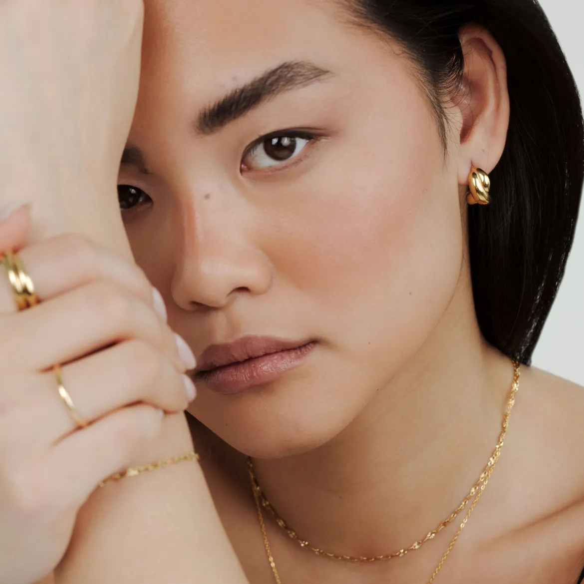 Keepsake Earrings Gold