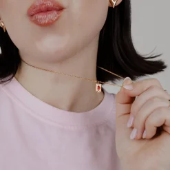 Love Letter Necklace Roségold