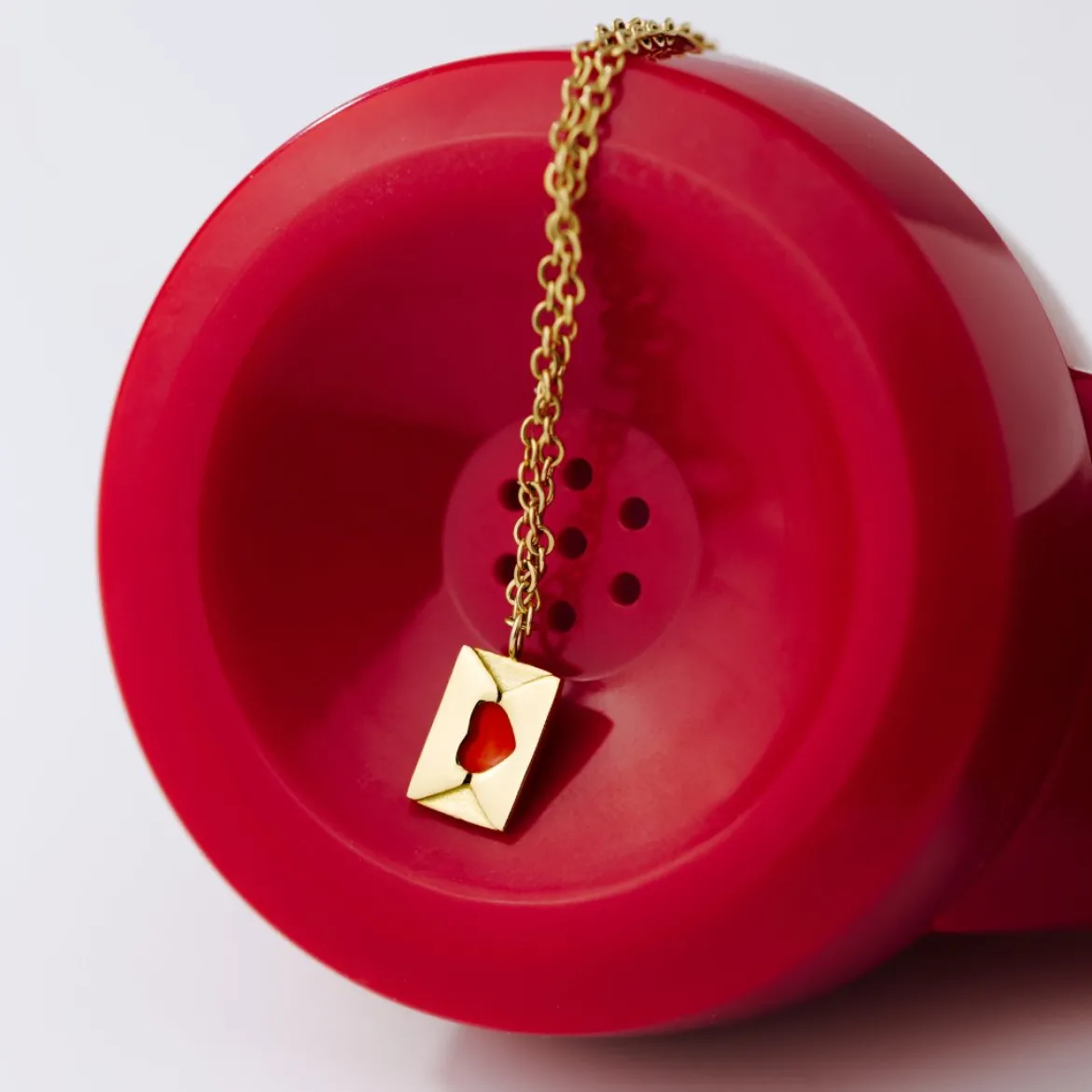 Love Letter Necklace Silber