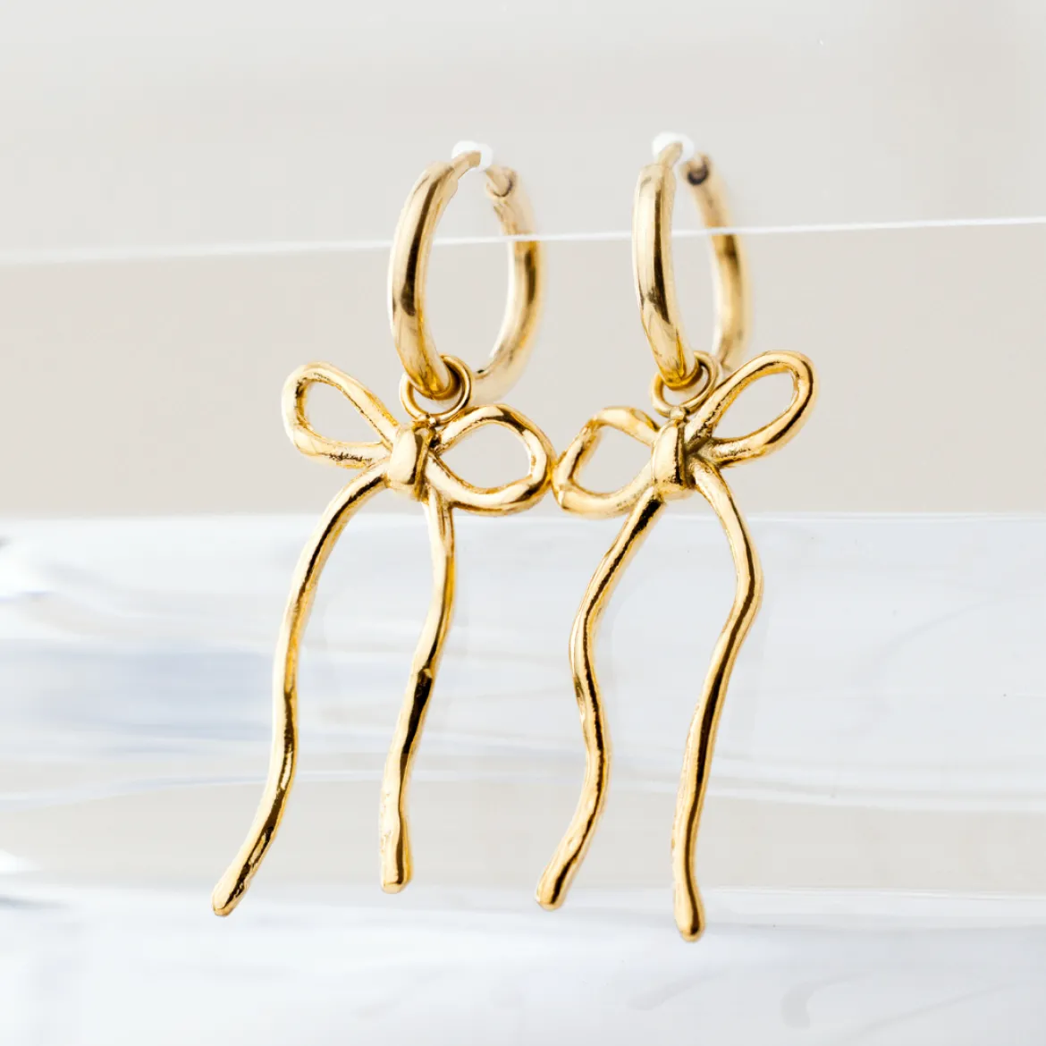 Lovely Loop Hoop Set Small Roségold