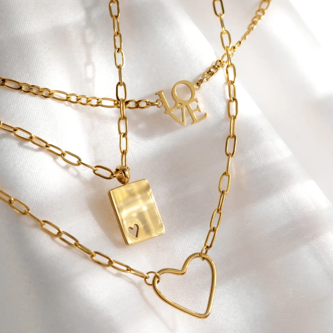 Loving Heart Necklace Roségold