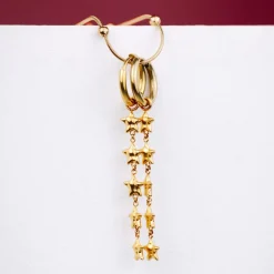 Luminaries Hoop Set Small Gold