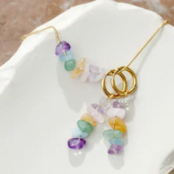 Luminous Lisy Hoop Set Small Gold